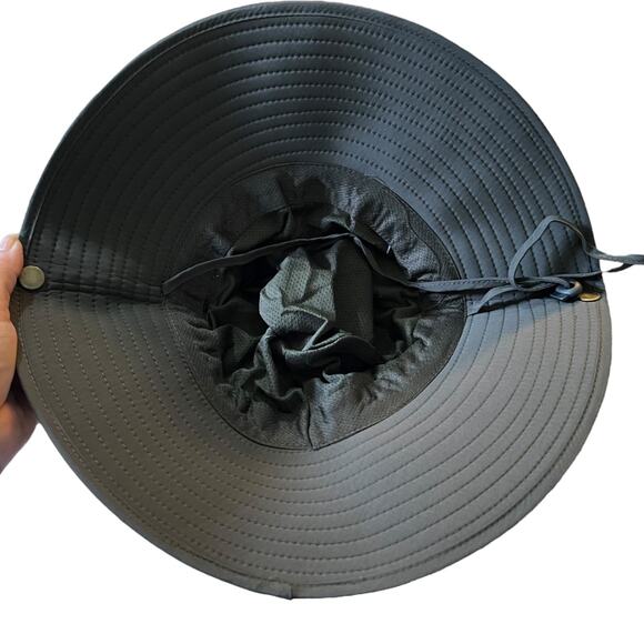 Happon Army Green Fishing Hiking Sun Bucket Hat One Size - Picture 4 of 5